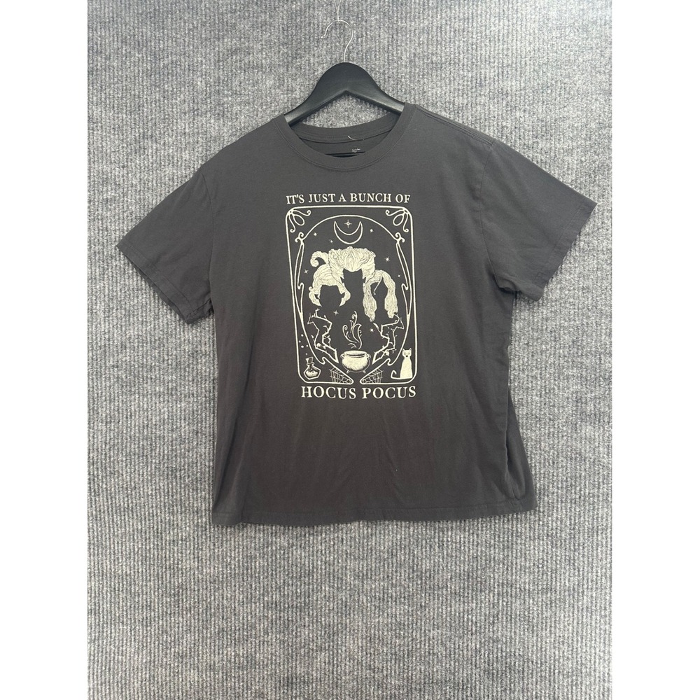 Disney Hocus Pocus T-Shirt Women Large Black Sanderson Sisters Graphic